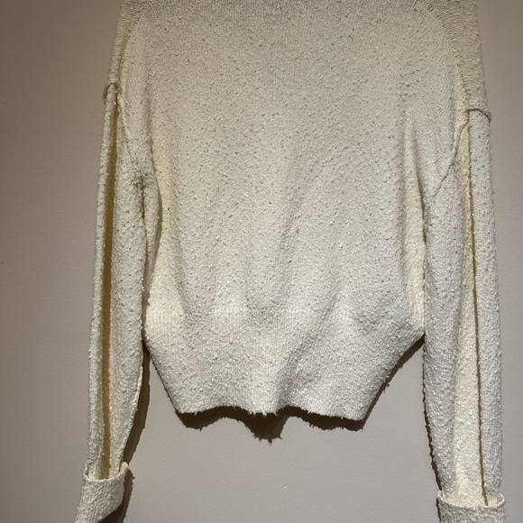 Free People Cream Cardigan Sweater - Picture 5 of 7